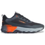 Dark Grey & Orange